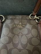 Coach Surrey Carryall Saddle Leather Tote Bag
