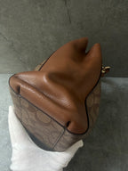Coach Surrey Carryall Saddle Leather Tote Bag