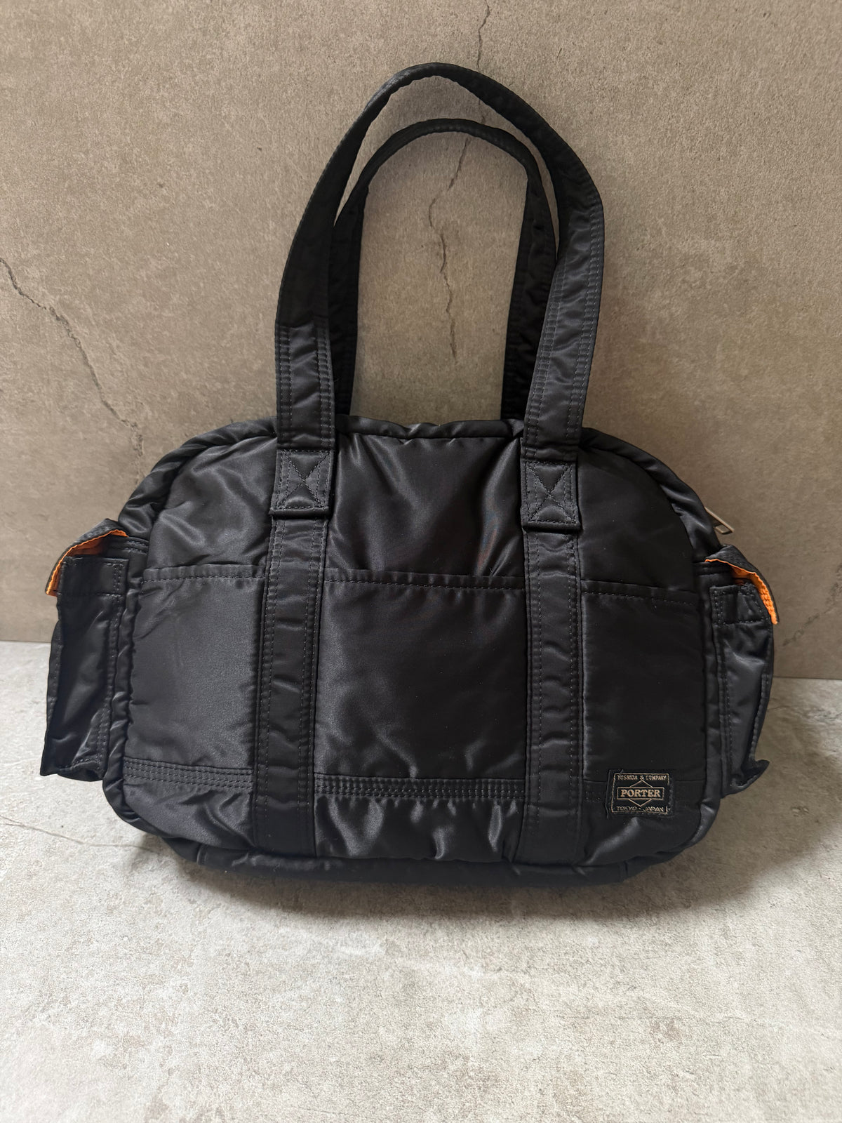 Porter-Yoshida & Co Classic Tanker Nylon Boston Bag Black