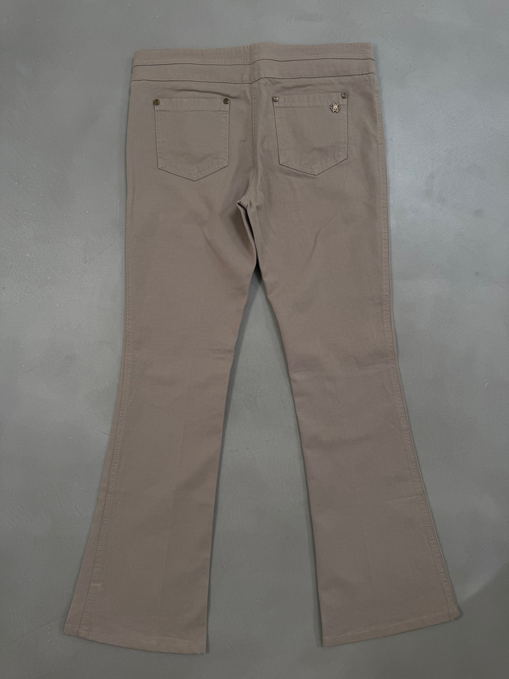 Roberto Cavalli Y2K Flared Bootcut Lace Up Trousers - W31"