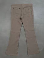 Roberto Cavalli Y2K Flared Bootcut Lace Up Trousers - W31"