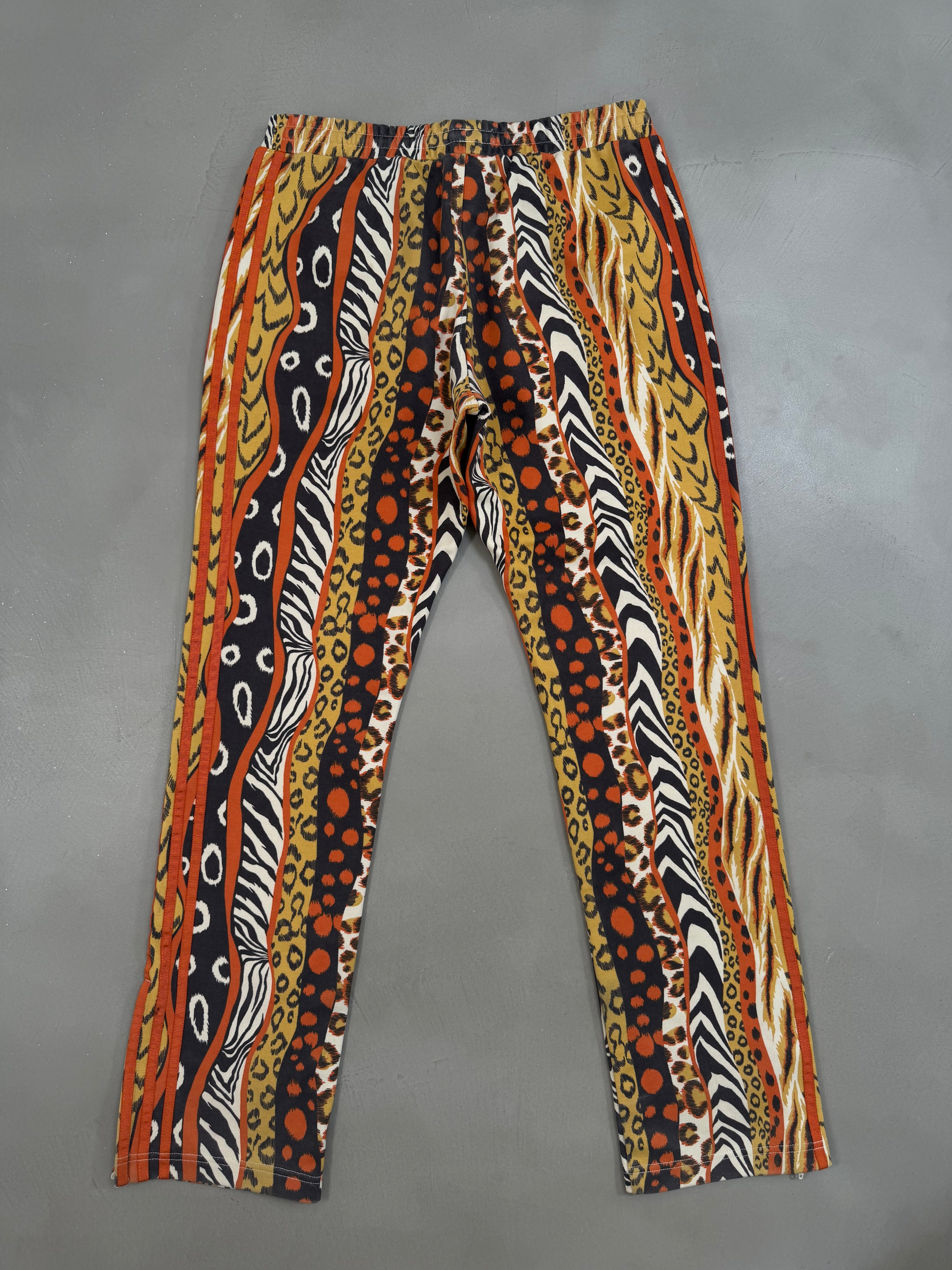 Adidas Originals x Jeremy Scott Animal Print Track Pants - M