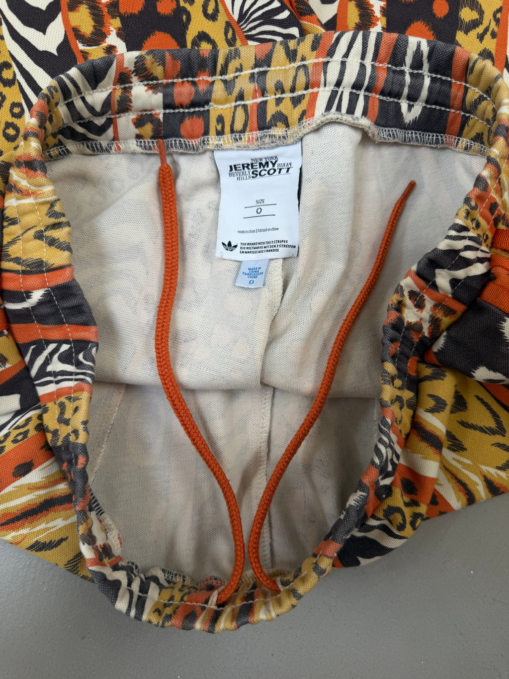 Adidas Originals x Jeremy Scott Animal Print Track Pants - M