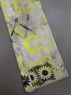 Just Cavalli Y2K Floral Graphic Flared Jeans - W24"