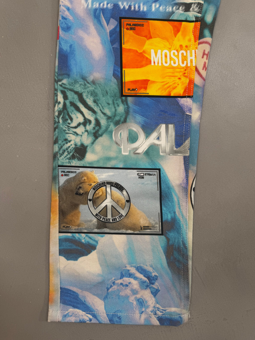 Palace x Moschino Denim Jeans Multi 1 FW20 - W34"