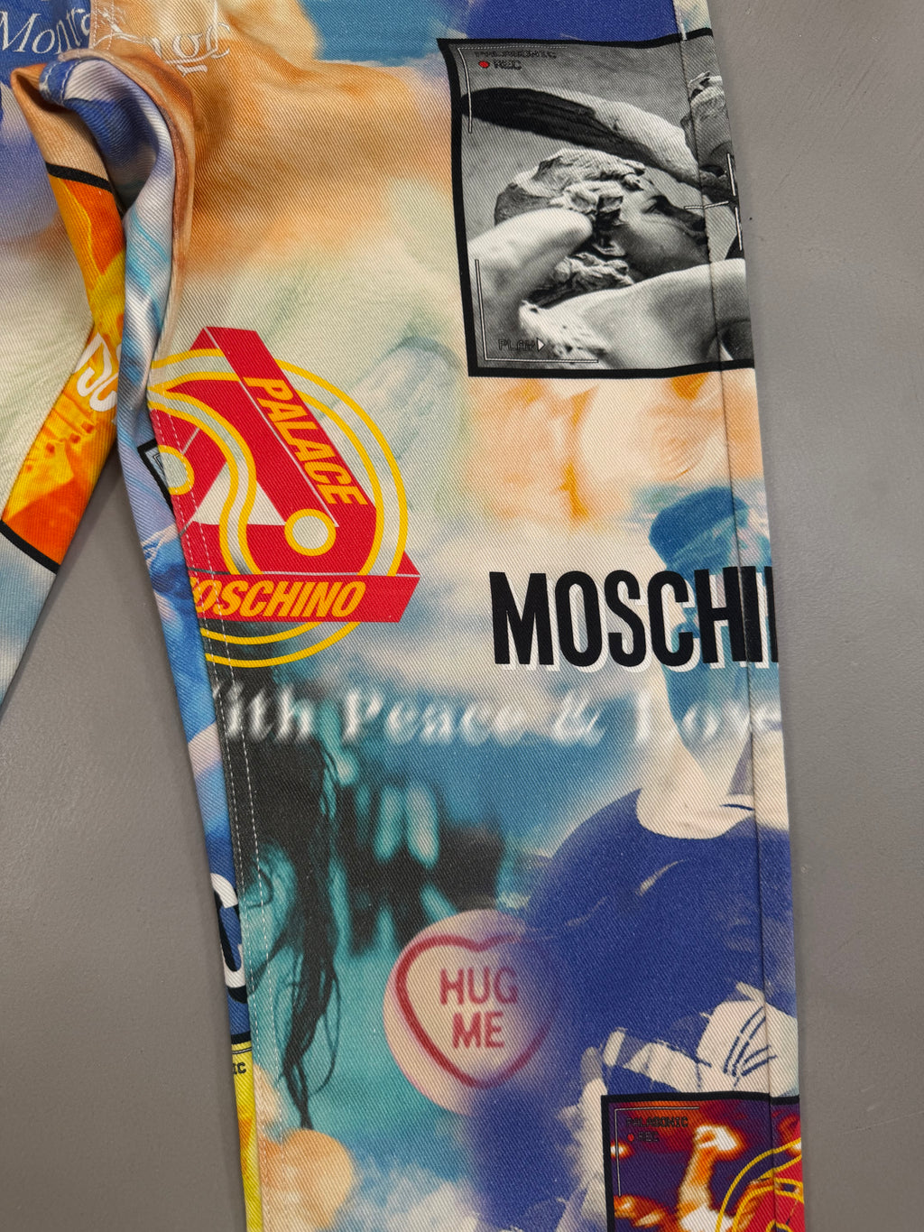 Palace x Moschino Denim Jeans Multi 1 FW20 - W34"