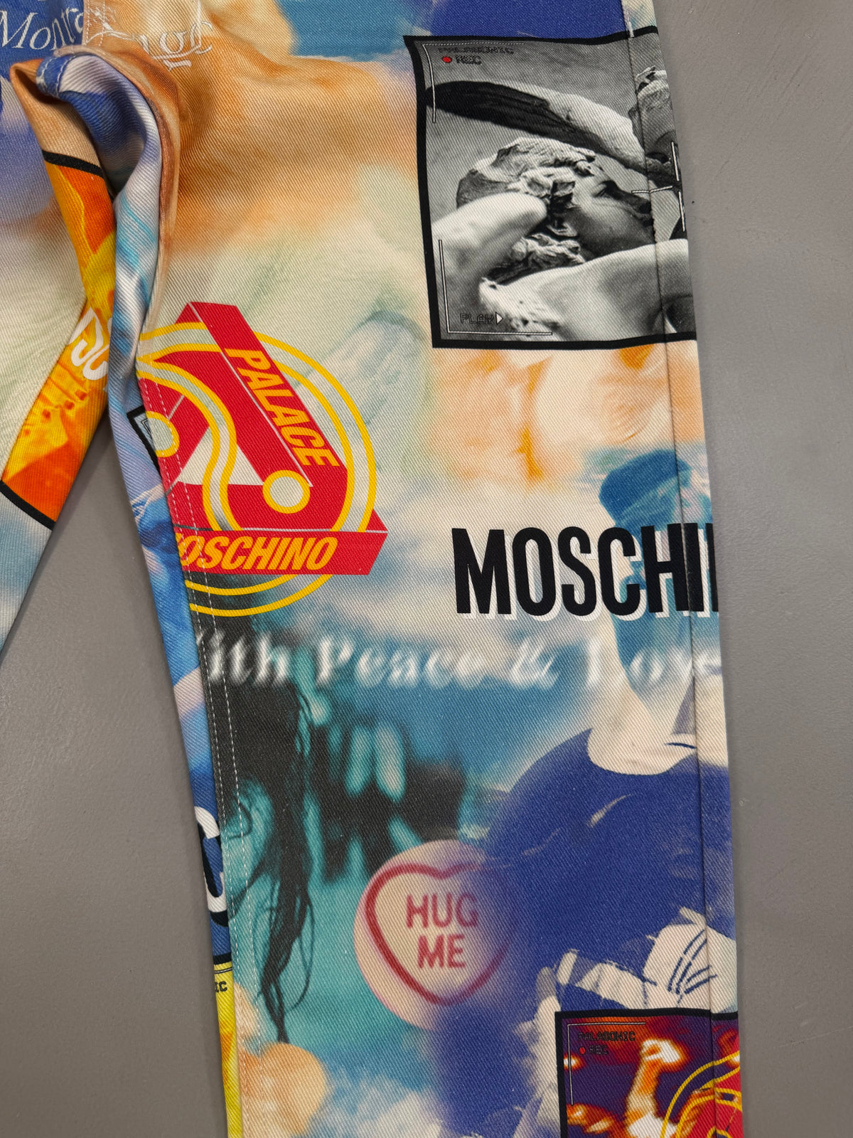 Palace x Moschino Denim Jeans Multi 1 FW20 - W34"