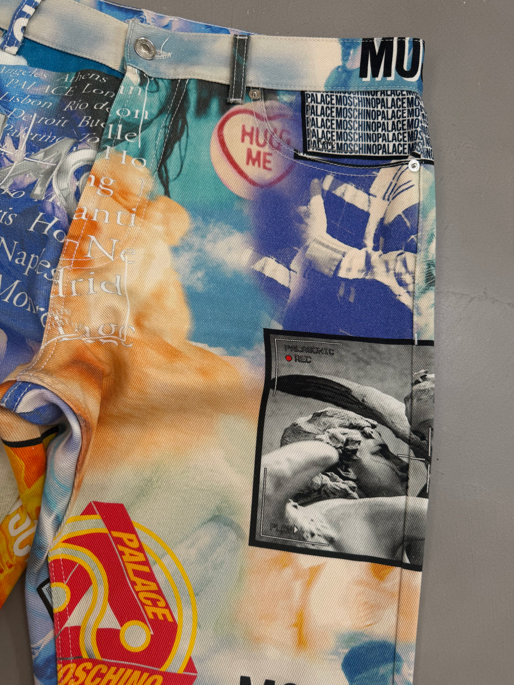 Palace x Moschino Denim Jeans Multi 1 FW20 - W34"