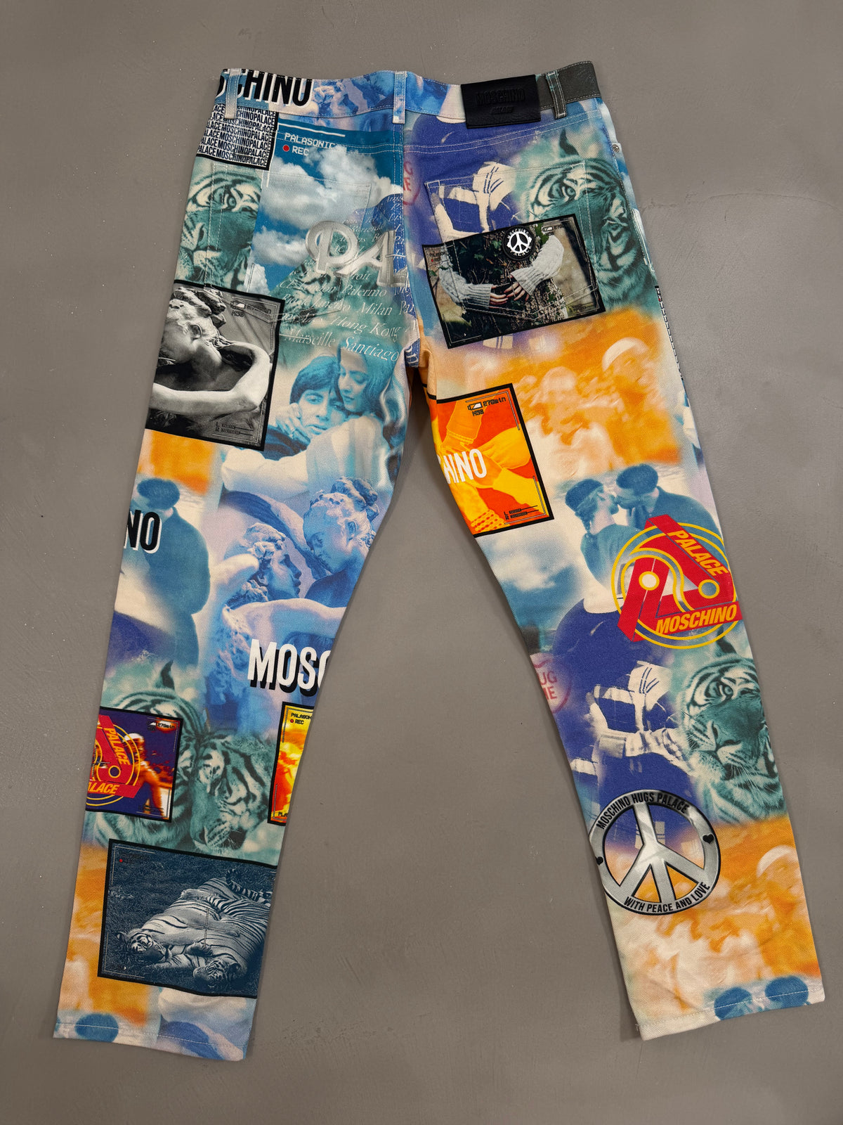 Palace x Moschino Denim Jeans Multi 1 FW20 - W34"