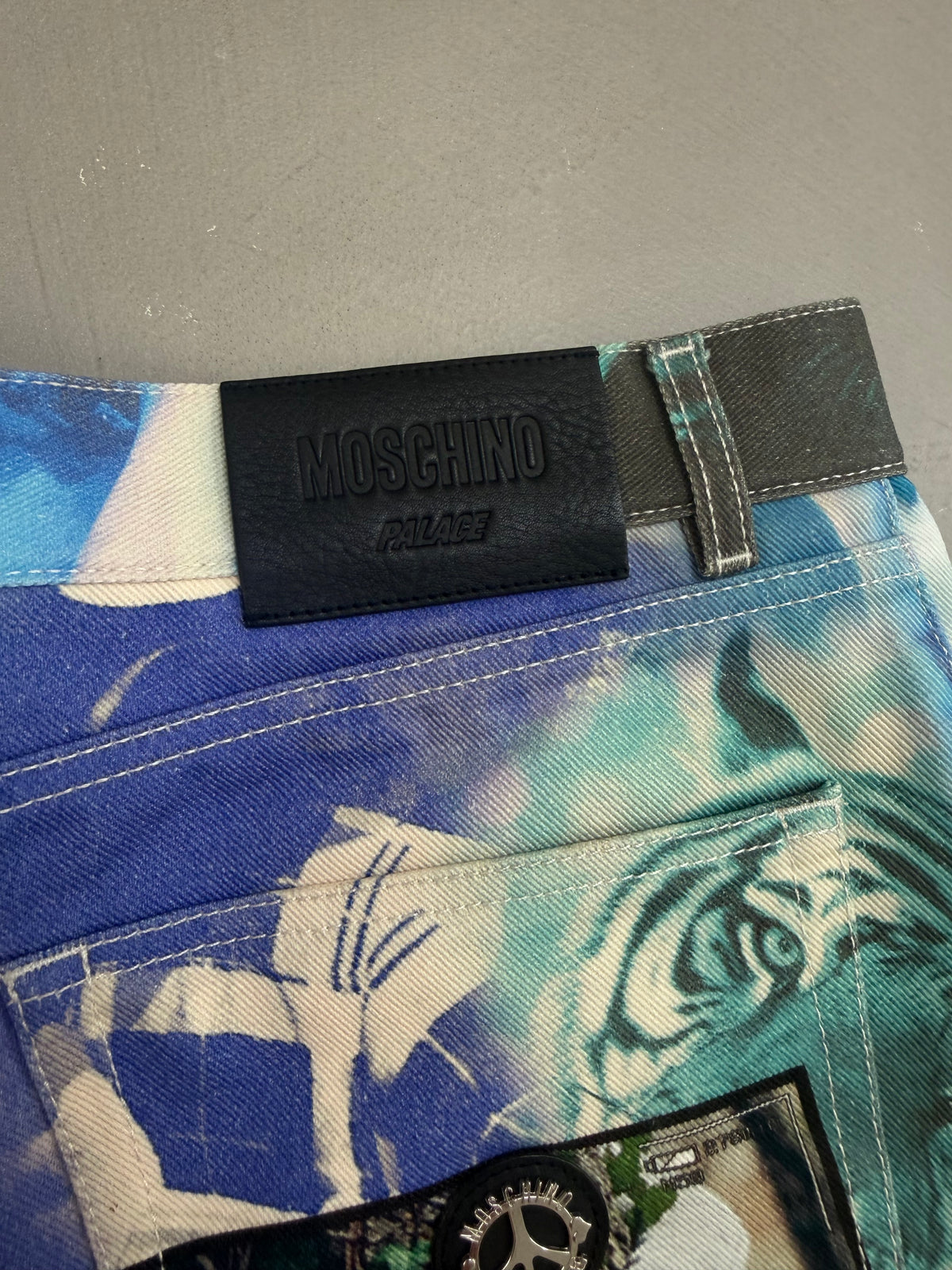 Palace x Moschino Denim Jeans Multi 1 FW20 - W34"