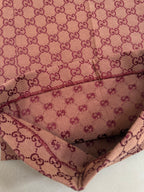 Gucci GG Jacquard Canvas Flared Trousers - W34"