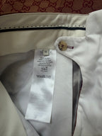 Gucci GG Jacquard Canvas Flared Trousers - W34"