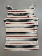 Burberry Blue Label Striped Tank Top - M