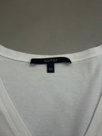 Gucci Flora Logo V'Neck T-Shirt - XS