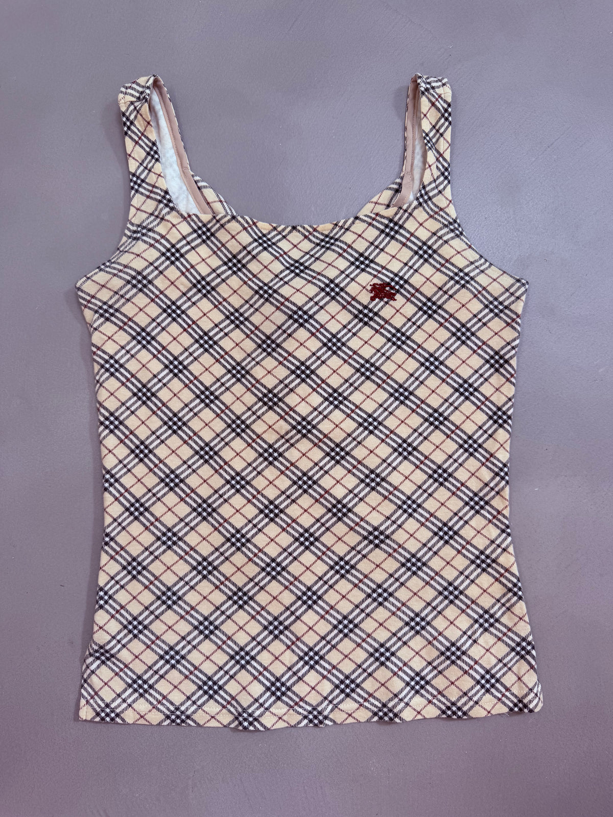 Burberry Blue Label Nova Check Tank Top - S