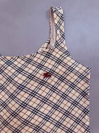 Burberry Blue Label Nova Check Tank Top - S