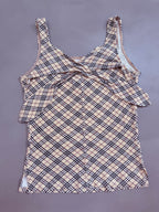 Burberry Blue Label Nova Check Tank Top - S