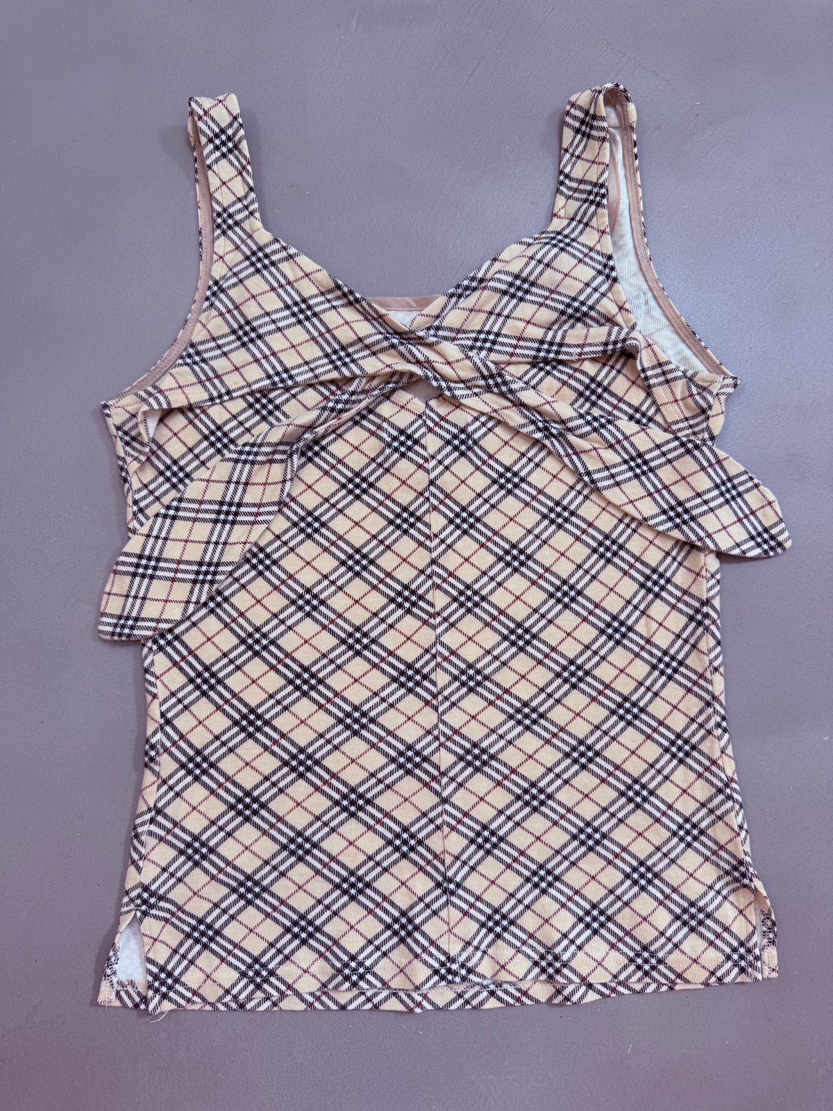 Burberry Blue Label Nova Check Tank Top - S