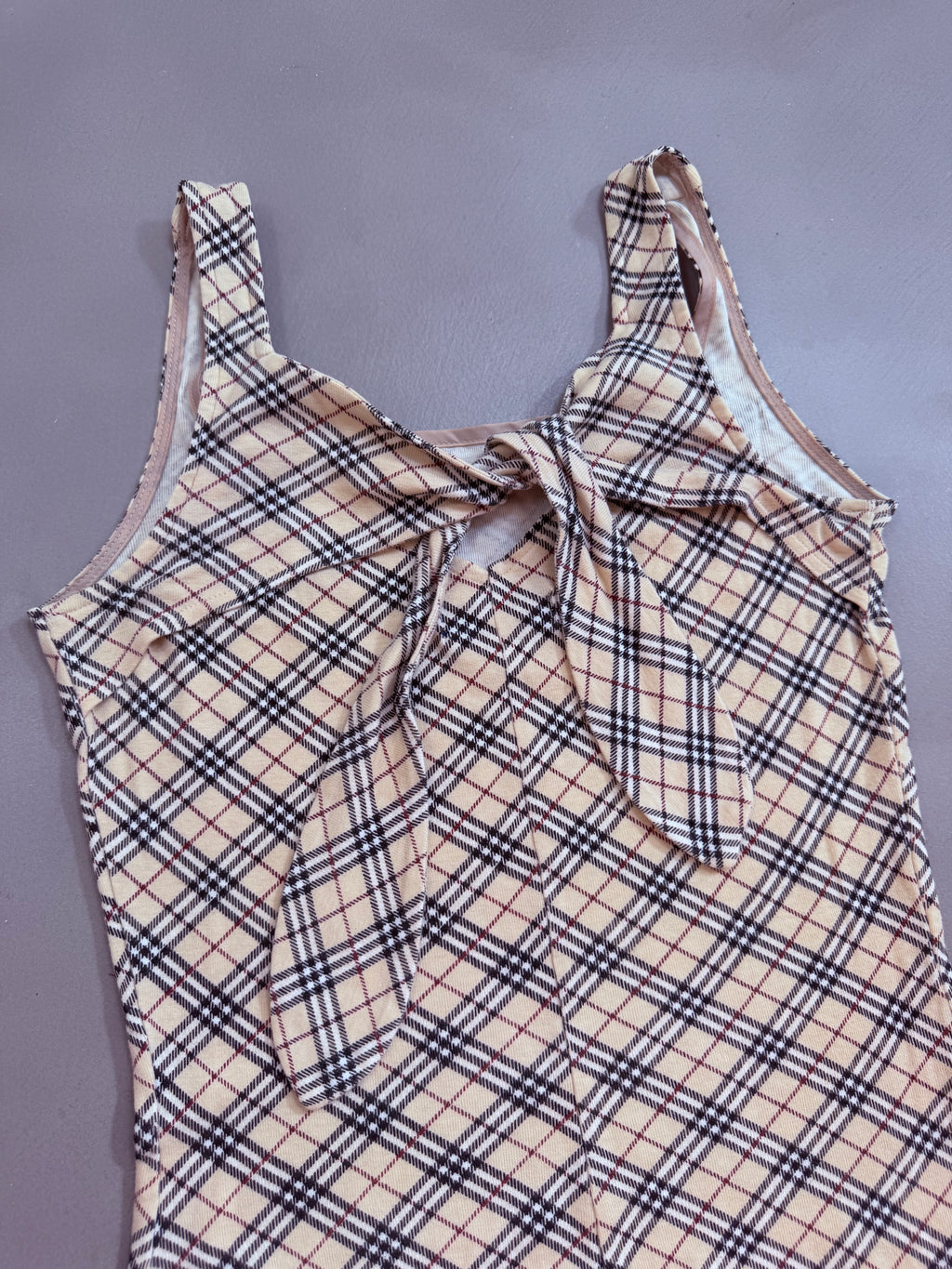 Burberry Blue Label Nova Check Tank Top - S