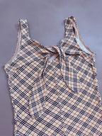 Burberry Blue Label Nova Check Tank Top - S