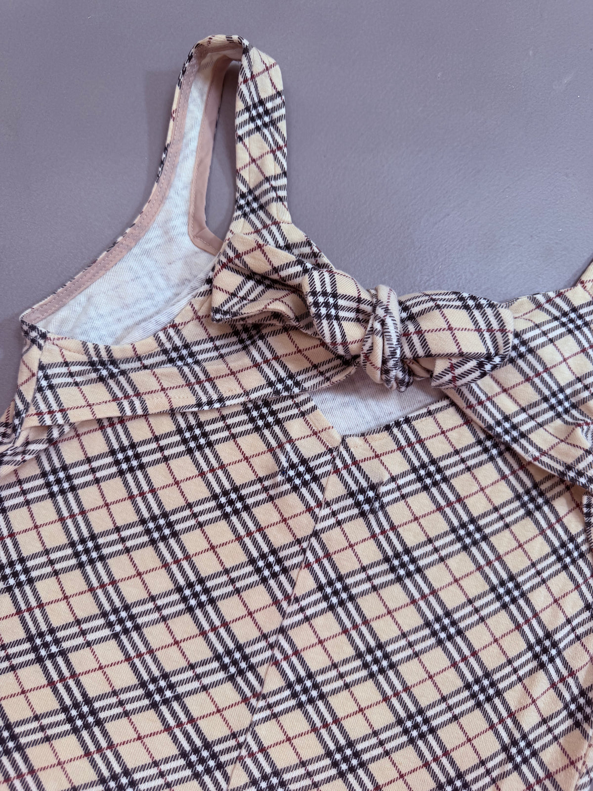 Burberry Blue Label Nova Check Tank Top - S