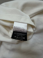 Gucci Web Stripe Trim Ruched V-Neck Top - M