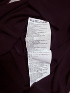 Just Cavalli Black Jersey Long Sleeve Wrap Dress - XS