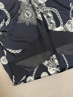 Just Cavalli Chain & Medallion Print Dress - M
