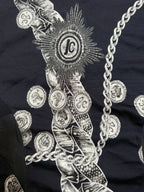 Just Cavalli Chain & Medallion Print Dress - M