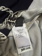 Just Cavalli Chain & Medallion Print Dress - M