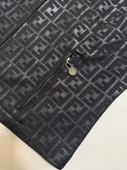 90's Fendi Zucca Logo Gilet Vest - S
