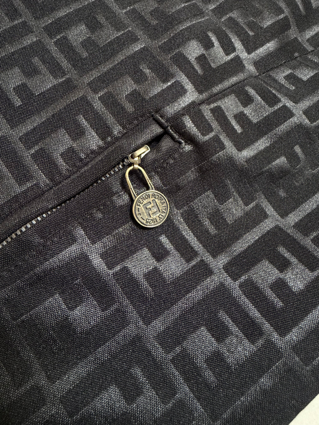90's Fendi Zucca Logo Gilet Vest - S