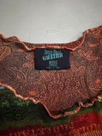 Jean Paul Gaultier Maille 'Banknotes Money' Mesh Top - M