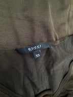 Gucci SS08 D-Ring Ruched Viscose Knit Top - XS