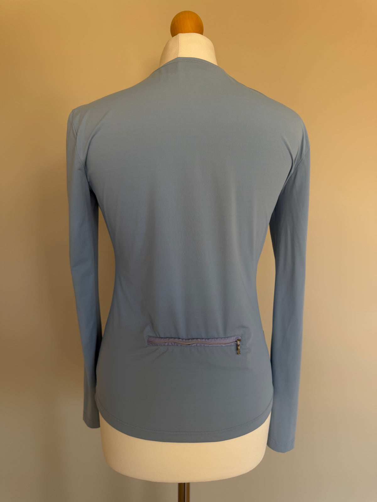 Prada Sport Linea Rossa Long Sleeve Technical Stretch Top - M