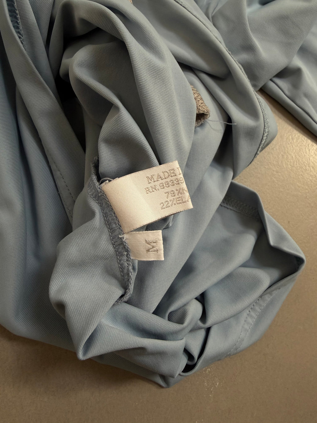 Prada Sport Linea Rossa Long Sleeve Technical Stretch Top - M
