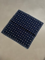 Burberry Heraldic Crest & Equestrian Knight Silk Scarf Pocket Square