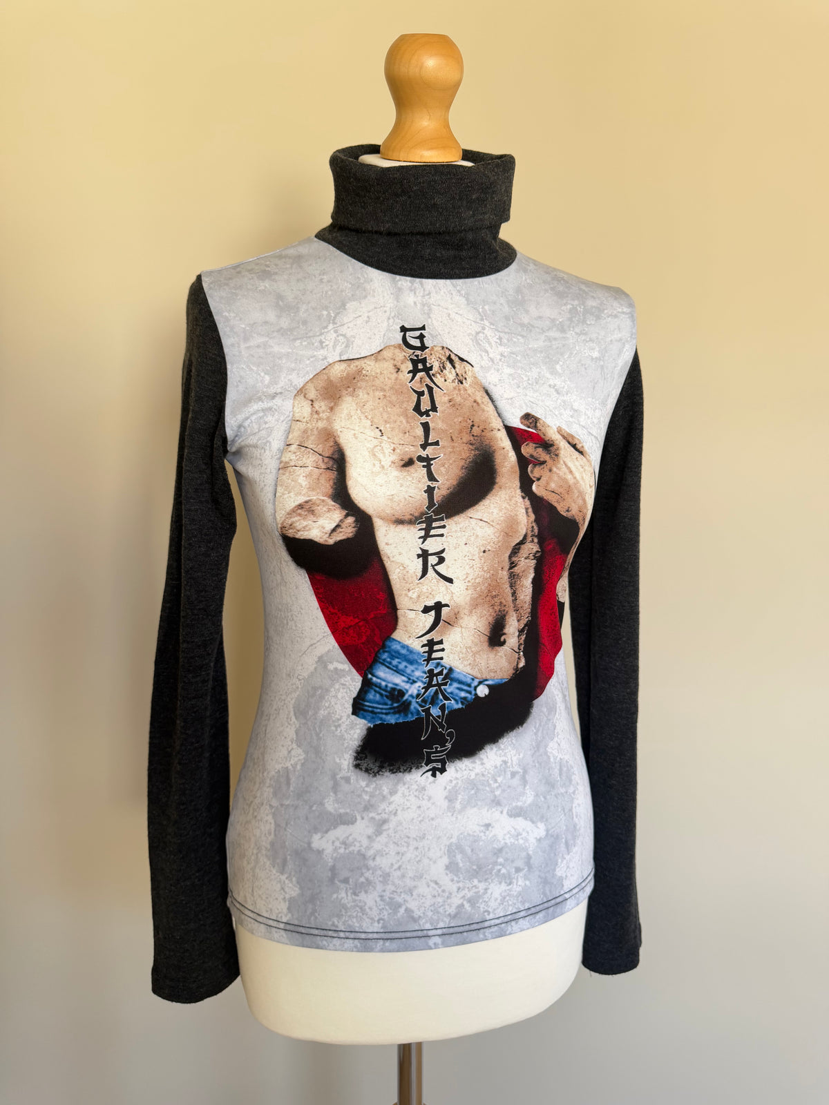 Gaultier Jeans by Jean Paul Gaultier Classical Torso Print Top - XS
