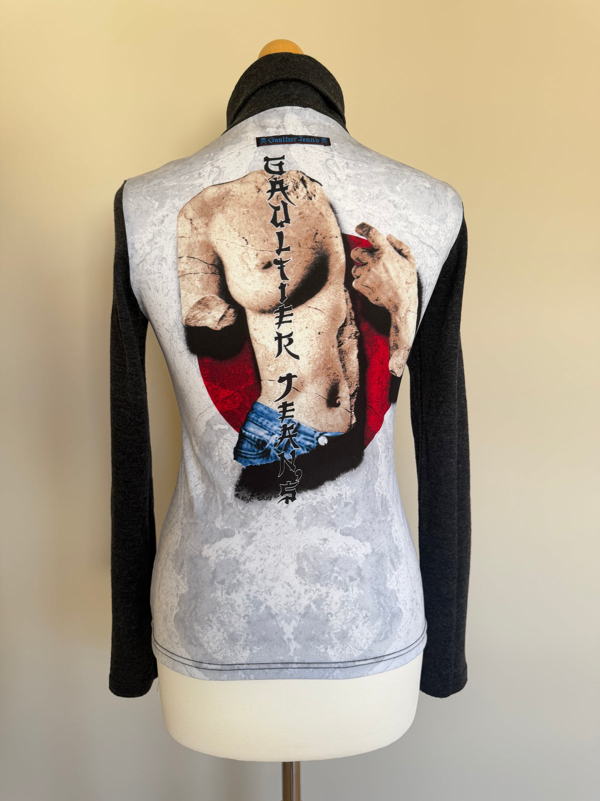 Gaultier Jeans by Jean Paul Gaultier Classical Torso Print Top - XS