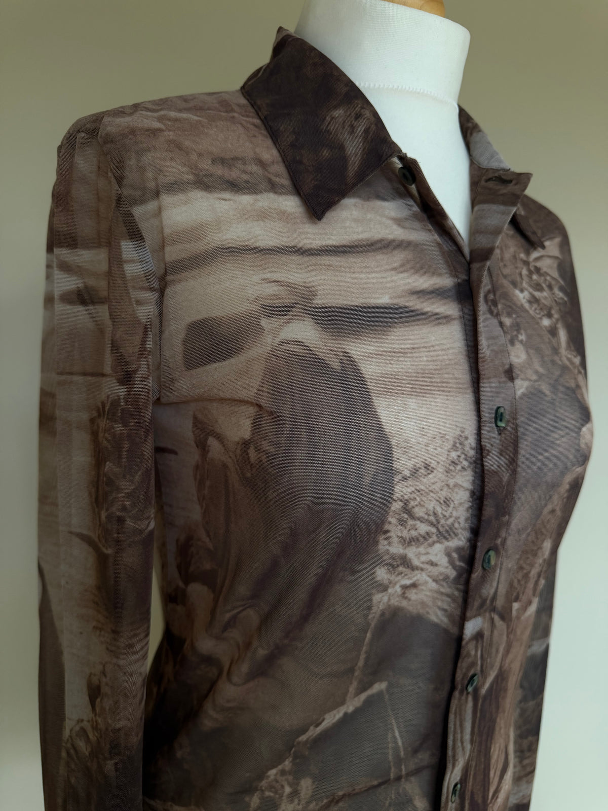 Jean Paul Gaultier Bedouin Tuareg AW98 Powernet Shirt - M