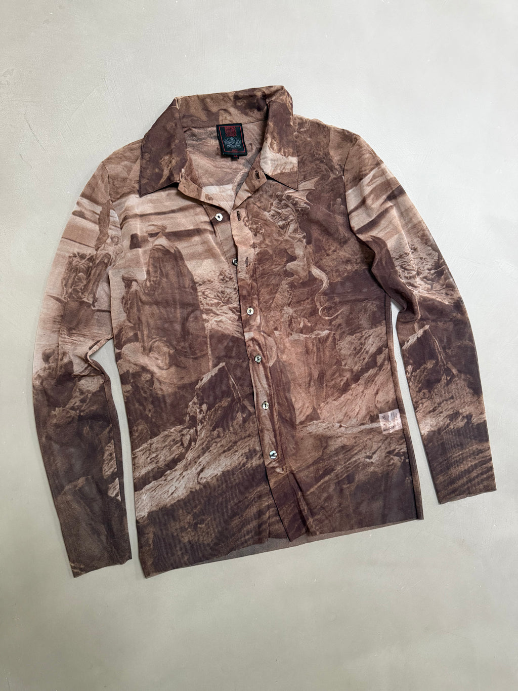 Jean Paul Gaultier Bedouin Tuareg AW98 Powernet Shirt - M