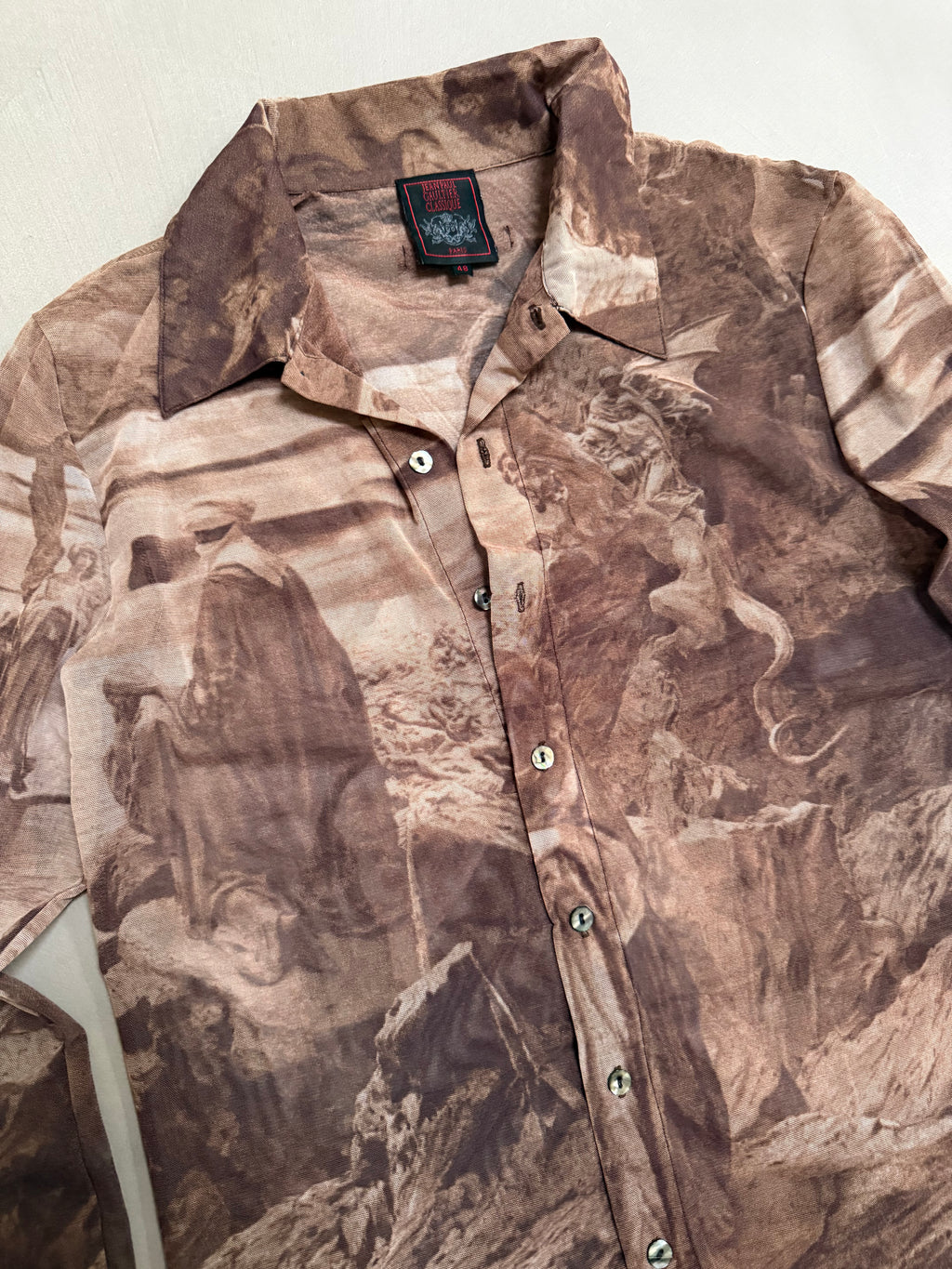 Jean Paul Gaultier Bedouin Tuareg AW98 Powernet Shirt - M