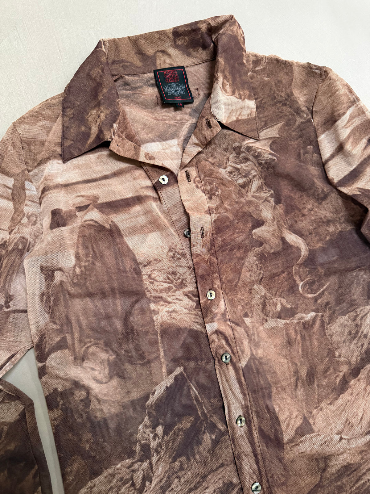 Jean Paul Gaultier Bedouin Tuareg AW98 Powernet Shirt - M