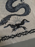 Jean Paul Gaultier "Safe Sex Forever" SS96 Tattoo Mesh Tank Top - S