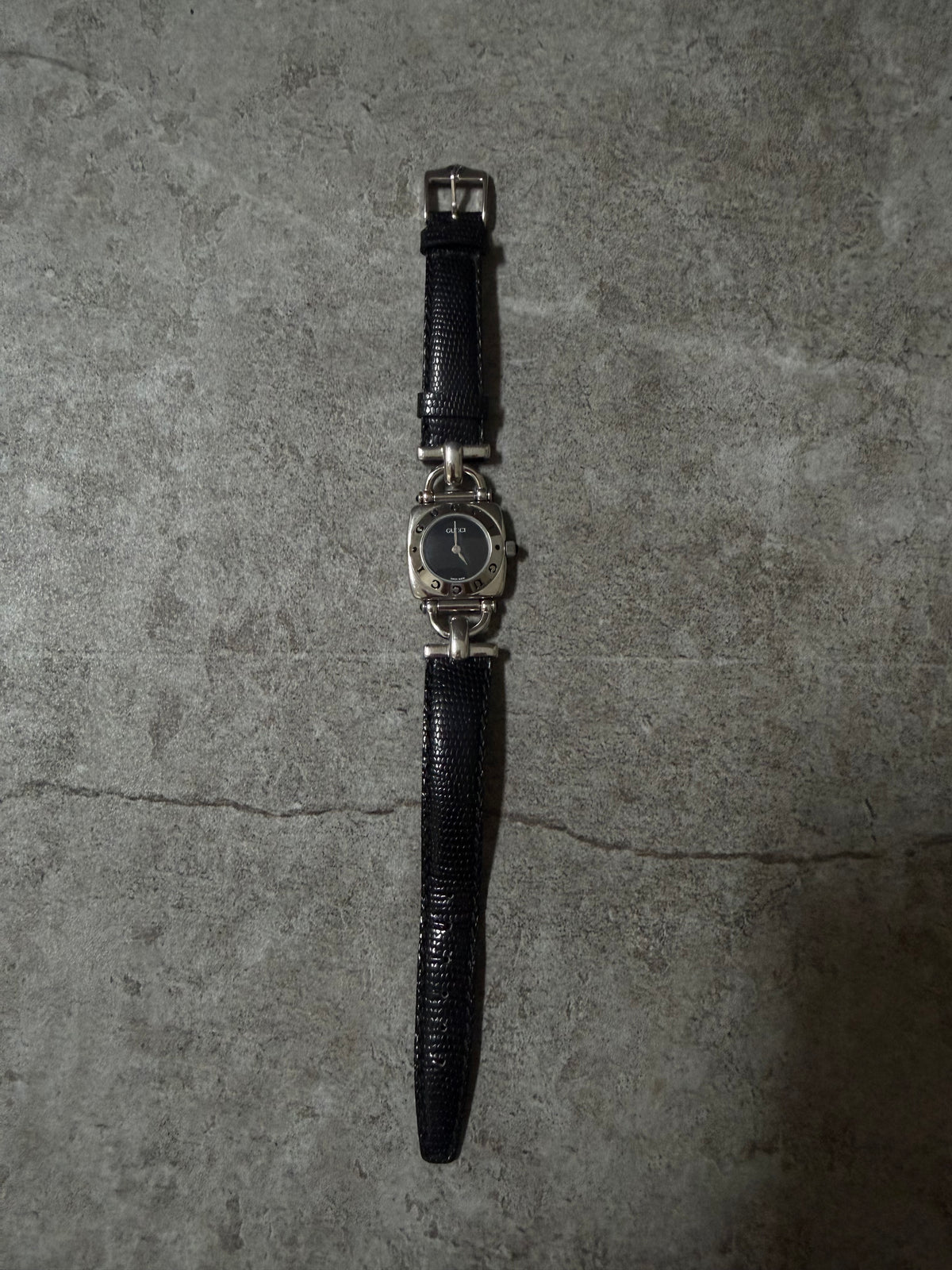 Gucci Vintage 6300L Horsebit Bezel Ladies Watch