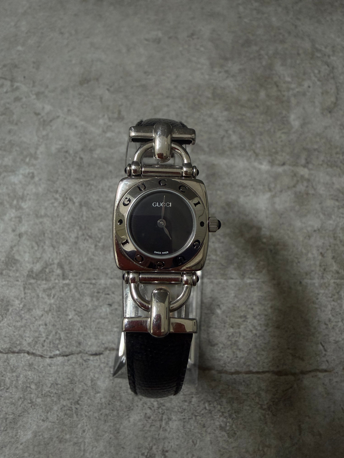 Gucci Vintage 6300L Horsebit Bezel Ladies Watch