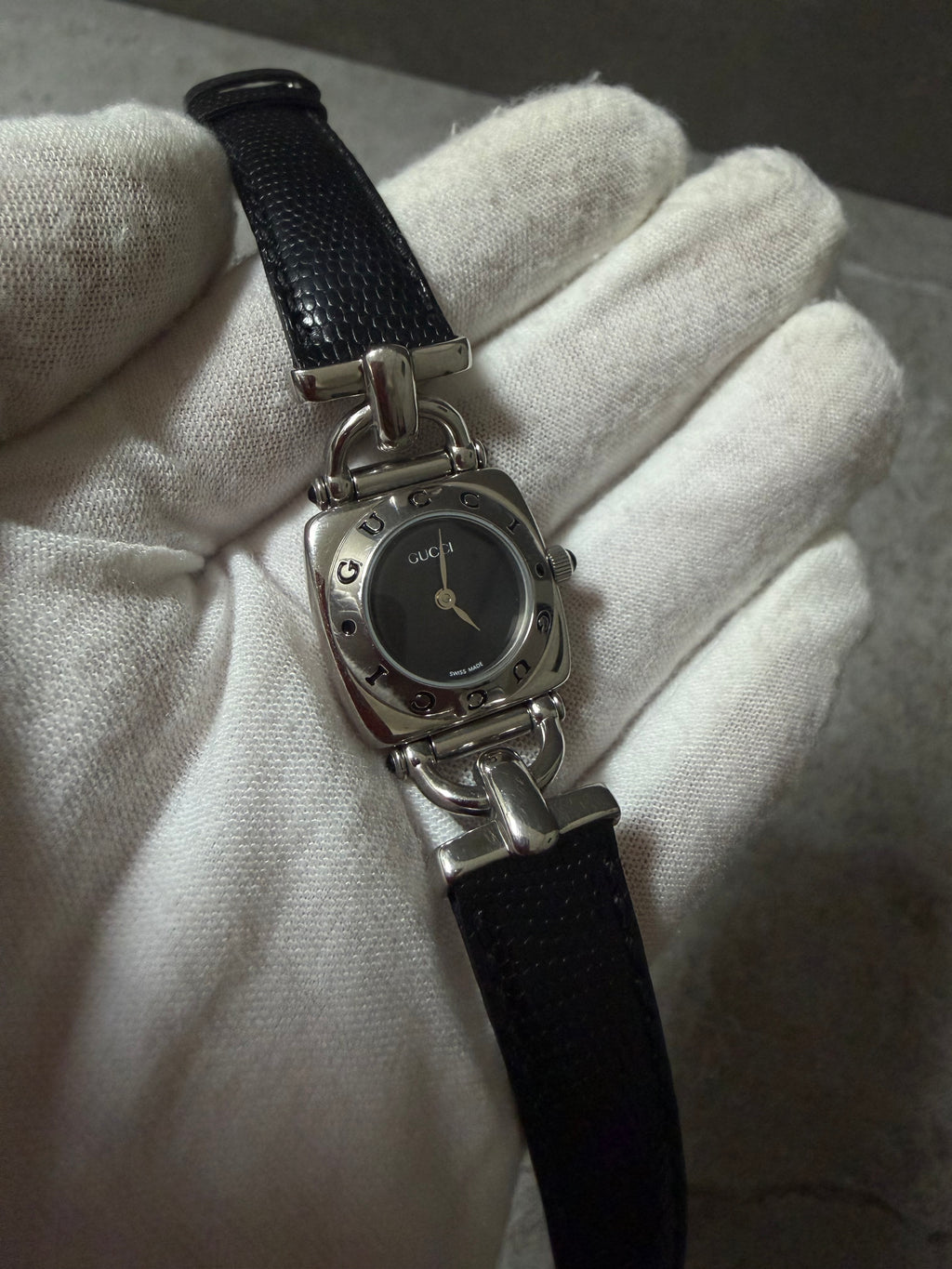 Gucci Vintage 6300L Horsebit Bezel Ladies Watch