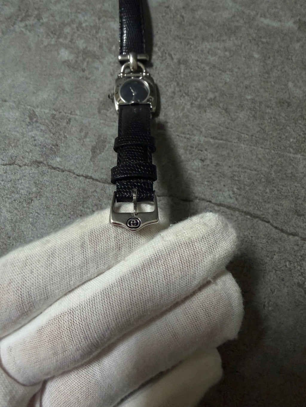 Gucci Vintage 6300L Horsebit Bezel Ladies Watch