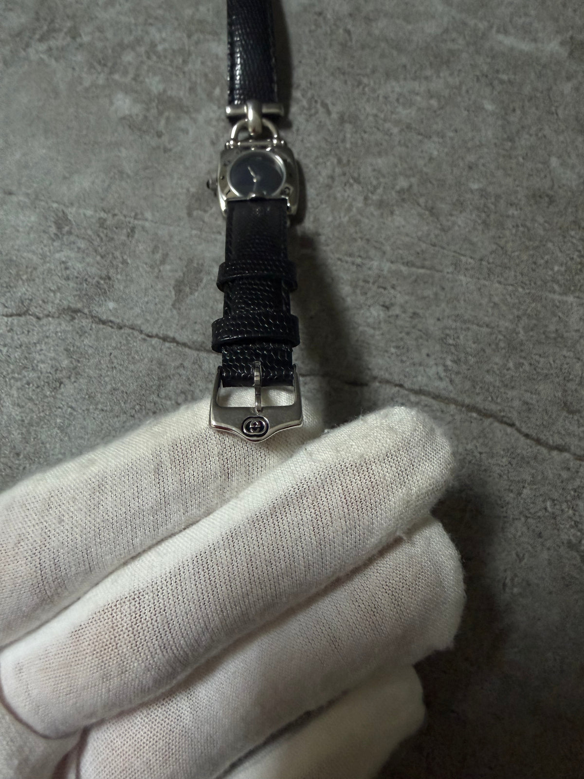 Gucci Vintage 6300L Horsebit Bezel Ladies Watch
