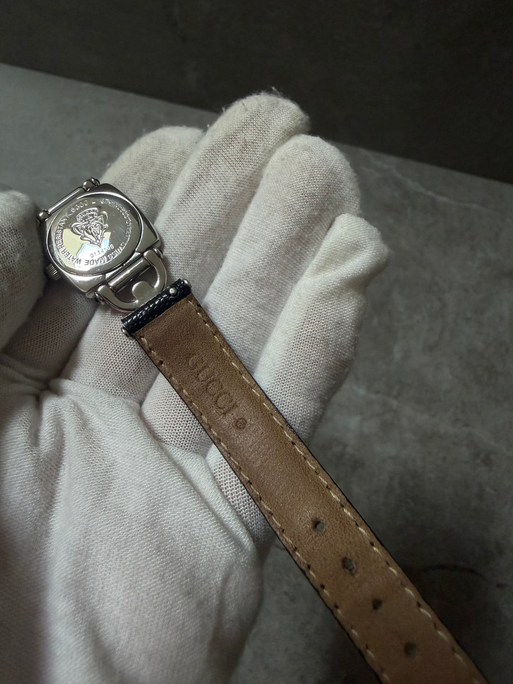 Gucci Vintage 6300L Horsebit Bezel Ladies Watch